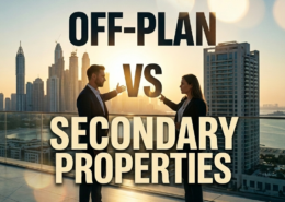 Off-Plan vs Secondary Properties in Dubai.