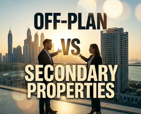 Off-Plan vs Secondary Properties in Dubai.